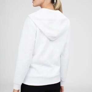 M🌷Spring Jacket Long-sleeve semi-fitted White Hoodie Cardigan